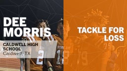  Tackle for Loss vs Manor New Tech