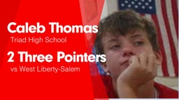 2 Three Pointers vs West Liberty-Salem 