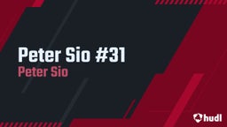 Peter Sio #31