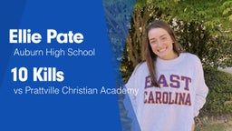 10 Kills vs Prattville Christian Academy