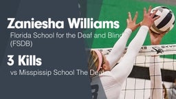 3 Kills vs Misspissip School The Deaf 