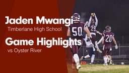 Game Highlights vs Oyster River 