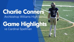 Game Highlights vs Cardinal Spellman 