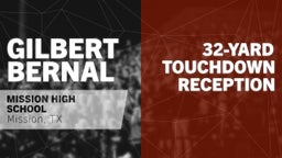 32-yard Touchdown Reception vs Robert Vela High