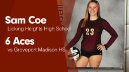 6 Aces vs Groveport Madison HS