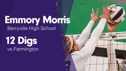 12 Digs vs Farmington 