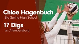 17 Digs vs Chambersburg 