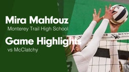 Game Highlights vs McClatchy