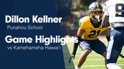 Game Highlights vs Kamehameha Hawai'i 