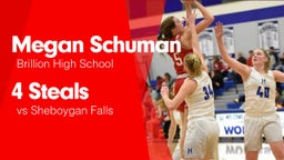 3 Steals vs Sheboygan Falls 