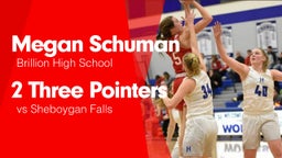 2 Three Pointers vs Sheboygan Falls 