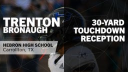 30-yard Touchdown Reception vs Coppell 