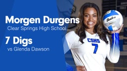 7 Digs vs Glenda Dawson 