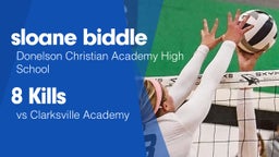 8 Kills vs Clarksville Academy