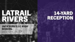 14-yard Reception vs Nacogdoches High