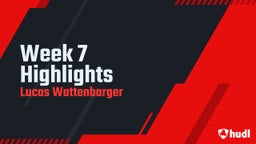 Lucas Wattenbarger's highlights Week 7 Highlights