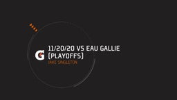 11/20/20 vs Eau Gallie (playoffs).