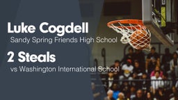 2 Steals vs Washington International School