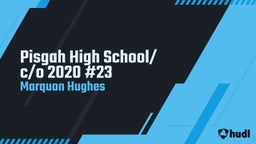 Marquon Hughes's highlights Pisgah High School/ c/o 2020 #23