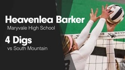 4 Digs vs South Mountain