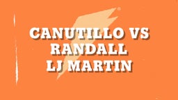 Lj Martin's highlights Canutillo vs Randall