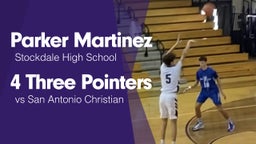 4 Three Pointers vs San Antonio Christian 