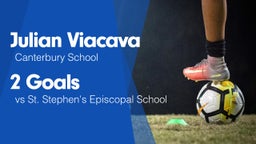 2 Goals vs St. Stephen's Episcopal School