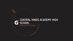 Amerion Jefferson's highlights Central Hinds Academy High School