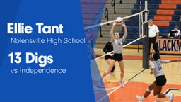 13 Digs vs Independence 