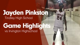 Game Highlights vs Irvington Highschool