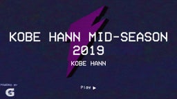 Kobe Hann Mid-Season 2019