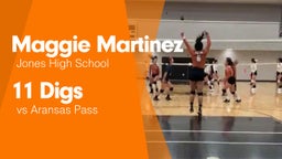 11 Digs vs Aransas Pass