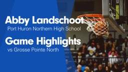 Game Highlights vs Grosse Pointe North 