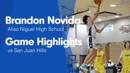 Game Highlights vs San Juan Hills 