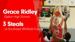 3 Steals vs Southeast Whitfield County