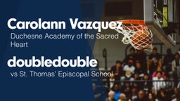 Double Double vs St. Thomas' Episcopal School