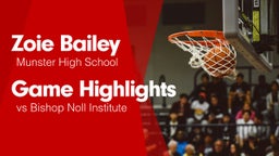 Game Highlights vs Bishop Noll Institute