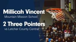 2 Three Pointers vs Letcher County Central 