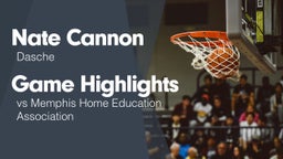 Game Highlights vs Memphis Home Education Association