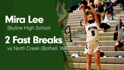 2 Fast Breaks vs North Creek (Bothell, WA)