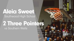 2 Three Pointers vs Southern Wells