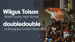 Double Double vs Bluegrass United Home School