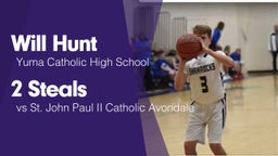 2 Steals vs St. John Paul II Catholic Avondale