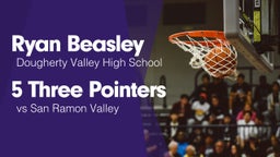 5 Three Pointers vs San Ramon Valley 