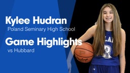 Game Highlights vs Hubbard 