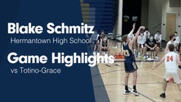 Game Highlights vs Totino-Grace 