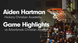Game Highlights vs Arborbrook Christian Academy