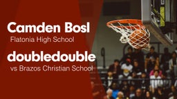 Double Double vs Brazos Christian School