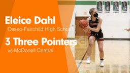 3 Three Pointers vs McDonell Central 