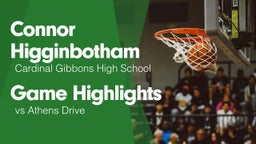 Game Highlights vs Athens Drive 